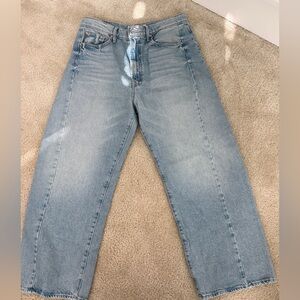 MOTHER half pipe ankle jeans